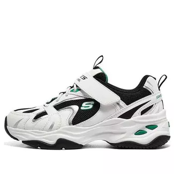 Кроссовки stamina 'white black' Skechers, белый