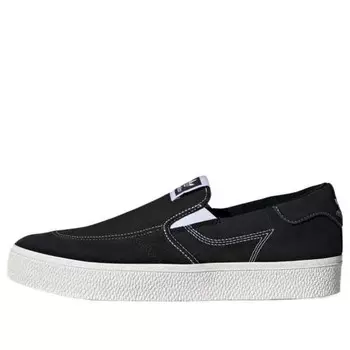 Кроссовки stan smith cs slip-on 'black white' Adidas, черный