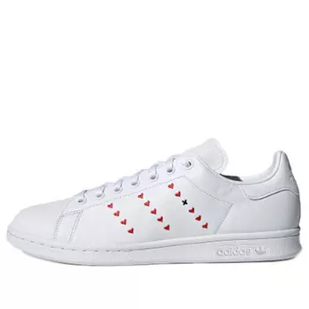 Кроссовки stan smith 'heart valentine's day' Adidas, белый