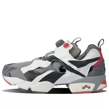 Кроссовки staple x deal x instapump fury og 'pure grey chalk' Reebok, серый