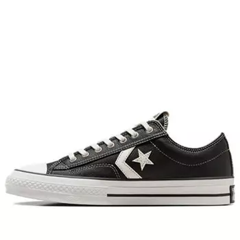 Кроссовки star player 76 fall leather 'black white' Converse, черный