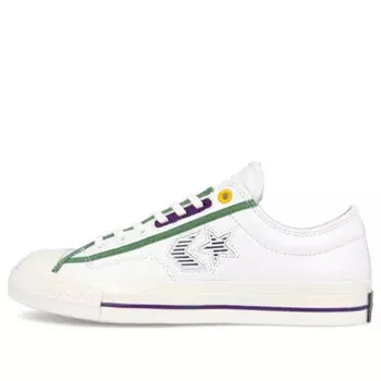 Кроссовки star player low 'logo mashup - white jet stream' Converse, белый
