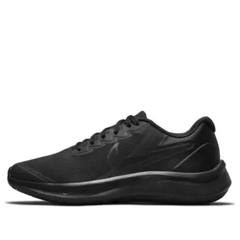 Кроссовки star runner 3 'triple all black' Nike, черный