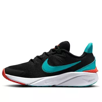 Кроссовки star runner 4 next nature 'black dusty cactus crimson' Nike, черный