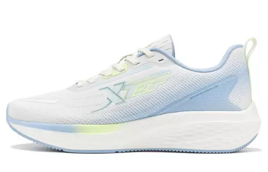 Кроссовки Star Speed для бега мужские с низким верхом белого/синего/зеленого цвета Xtep