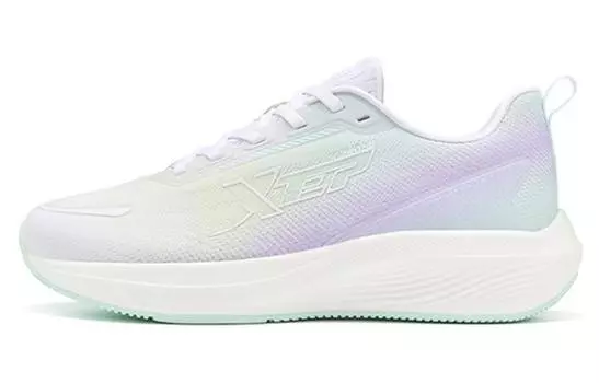 Кроссовки Star Speed женские с низким верхом, фиолетовые/зеленые Xtep