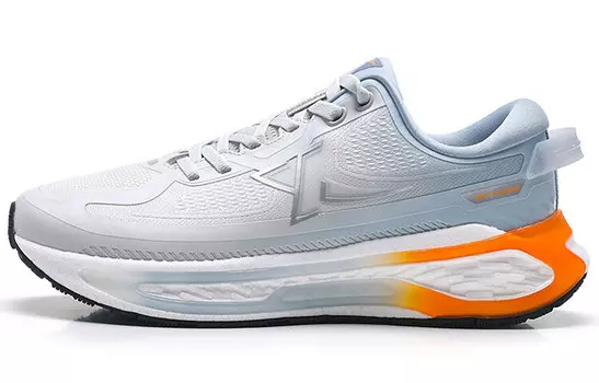 Кроссовки Starburst для бега мужские с низким верхом, цвет Moon Lime / Sunset Fog Blue Xtep