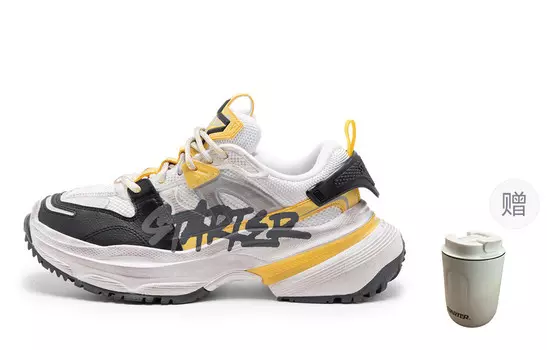 Кроссовки STARTER Chunky Sneakers Unisex Low-top Black/white, черный/белый