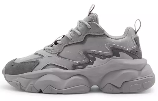 Кроссовки STARTER Lava Series Chunky Sneakers Women's Low-top Gray, серый