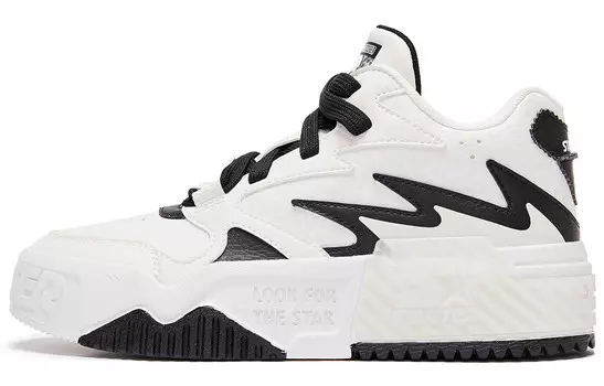 Кроссовки STARTER Skateboarding Shoes Women's Low-top Black/White, белый