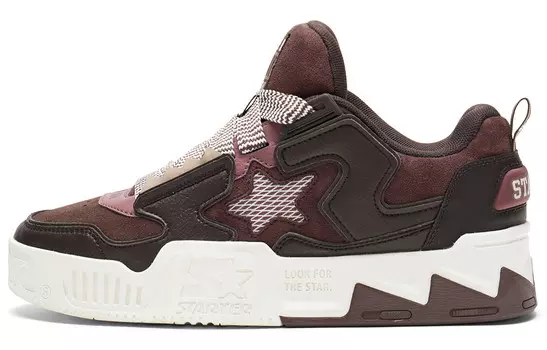 Кроссовки STARTER Skateboarding Shoes Women's Low-top Coffee, цвет Coffee