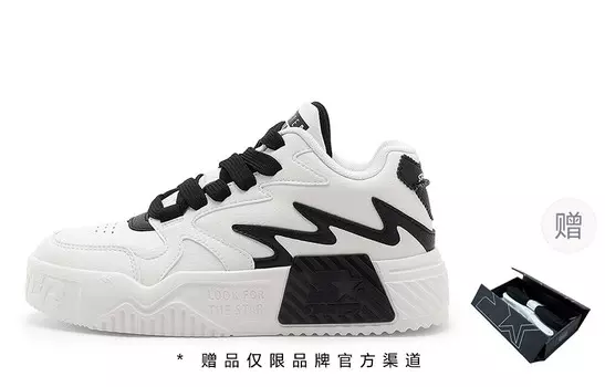 Кроссовки STARTER Vol Series Skateboarding Shoes Unisex Mid-top Black, черный