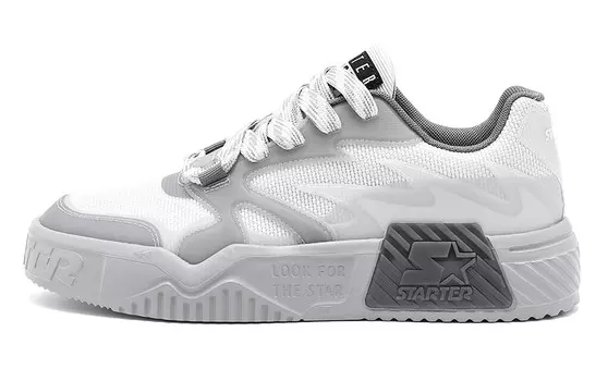 Кроссовки STARTER Vol Series Skateboarding Shoes Unisex Low-top Gray, серый