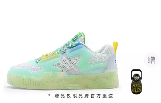 Кроссовки STARTER Vol Series Skateboarding Shoes Women's Low-top Light Green, светло-зеленый