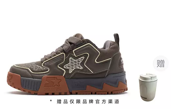 Кроссовки STARTER Vol Series Skateboarding Shoes Women's Low-top Black, черный