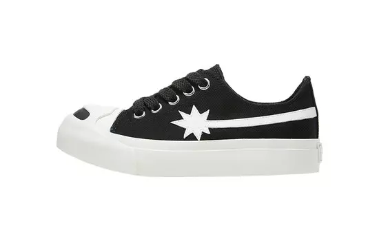 Кроссовки starwalk soldier Skateboarding Shoes Unisex Low-top, черный