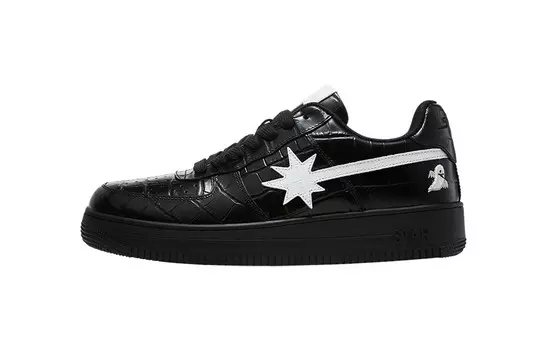 Кроссовки starwalk soldier Skateboarding Shoes Unisex Low-top Black, черный