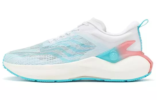 Кроссовки State Extreme 5.0 для бега мужские с низким верхом белые/синие/розовые Peak