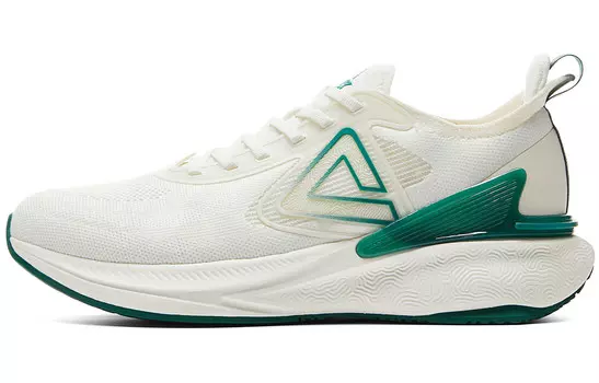 Кроссовки State Pole 6.0 мужские с низким верхом цвета «белый/зеленый» Peak
