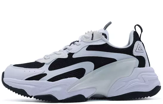 Кроссовки State Pole Chunky женские низкие белые/черные Peak