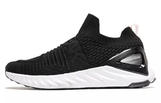 Кроссовки State Pole для бега мужские с низким верхом черного/белого цвета Peak