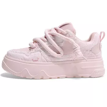 Кроссовки Stateof Stars Skateboarding Shoes Women's Low-top, цвет Cherry Blossom Pink