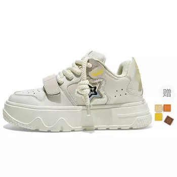 Кроссовки Stateof Stars Stars Series Skateboarding Shoes Unisex Low-top, черный