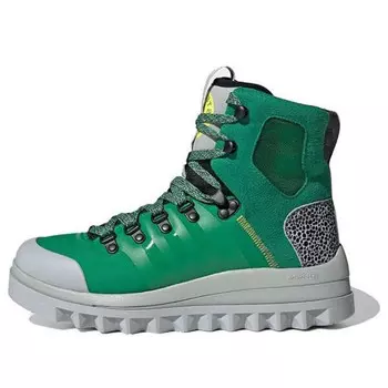 Кроссовки stella mccartney x eulampis boot 'green clear onix' Adidas, зеленый
