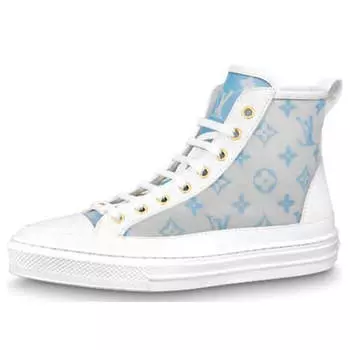 Кроссовки stellar ankles sneakers 'grey blue white' Louis Vuitton, белый