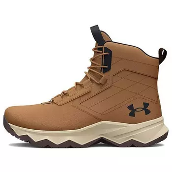 Кроссовки stellar g2 6-inch 'utility light brown' Under Armour, коричневый