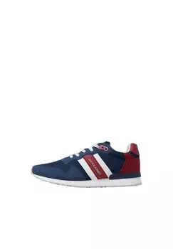 Кроссовки Stellar из синтетической кожи и сетки со шнуровкой. Jack & Jones, синий
