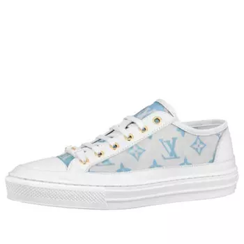 Кроссовки stellar sneakers 'grey blue white' Louis Vuitton, серый