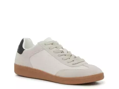 Кроссовки Steve Madden Dispel — женские, замша белого/светло-серого цвета