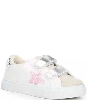 Кроссовки Steve Madden для девочек T-Rezume с блестящими звездами (для младенцев), белый
