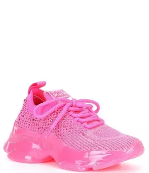 Кроссовки Steve Madden Girls 'J-Miss со стразами (молодежь), розовый