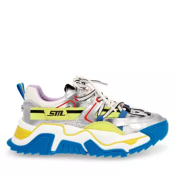 Кроссовки Steve Madden Kingdom-E Sneaker SM19000086-04005-BSV Blu/Silver, синий