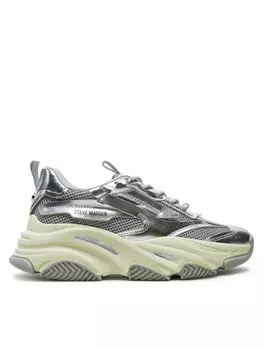 Кроссовки Steve Madden Possession-E SM19000033 Plata, серебряный