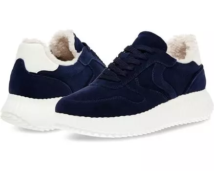 Кроссовки Steve Madden Shereen, цвет Navy Suede Fur