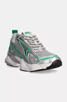 Кроссовки Steve Madden Speedster-E, серебряный