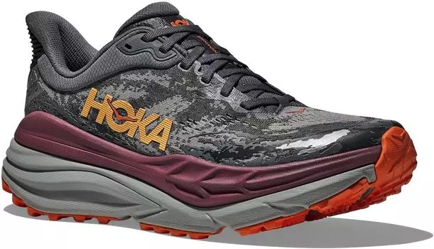 Кроссовки Stinson 7 Hoka, цвет Castlerock/Cabernet