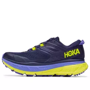 Кроссовки stinson atr 6 'black iris evening primrose' Hoka One One, черный