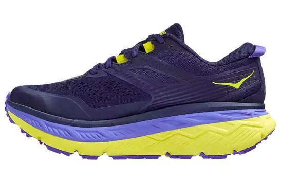 Кроссовки Stinson ATR 6 унисекс с низким верхом Iris Black/Plumrose Yellow Hoka One One