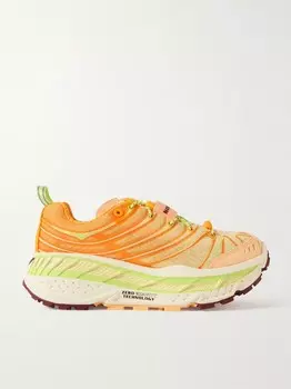 Кроссовки Stinson EVO OG из сетчатой ткани с резиновой окантовкой Hoka One One, желтый