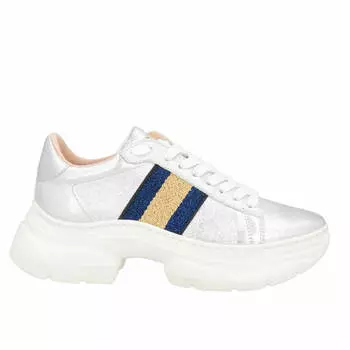 Кроссовки Stokton, серебристый/синий/золотистый