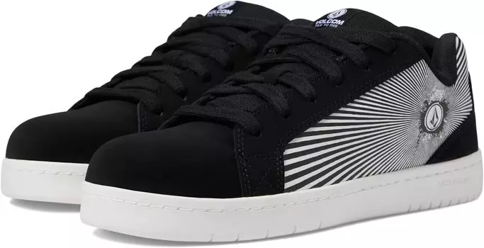 Кроссовки Stone Op Art EH Comp Toe Volcom, цвет Black/White