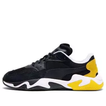 Кроссовки storm adrenaline 'black yellow' Puma, черный