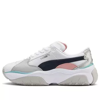 Кроссовки storm.y metallic 'peacoat' Puma, белый