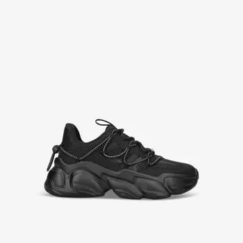 Кроссовки stormz с низким берцем и массивной подошвой Steve Madden, черный