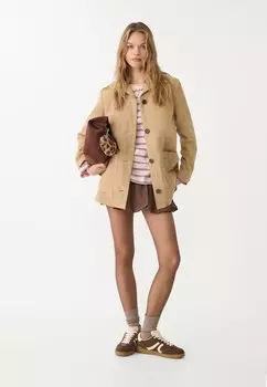 Кроссовки Stradivarius, коричневый