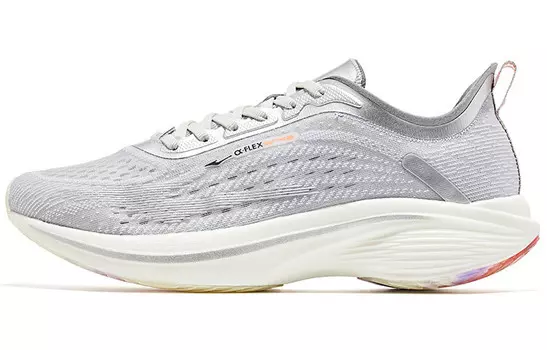 Кроссовки Strange Bullet 3.0 мужские с низким верхом серебристо-оранжевого цвета Erke